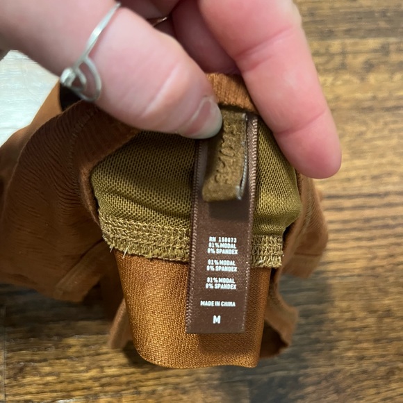 SKIMS Copper Soft Lounge Bralette Intimates Bra Brown Kim Kardashian - Picture 12 of 12